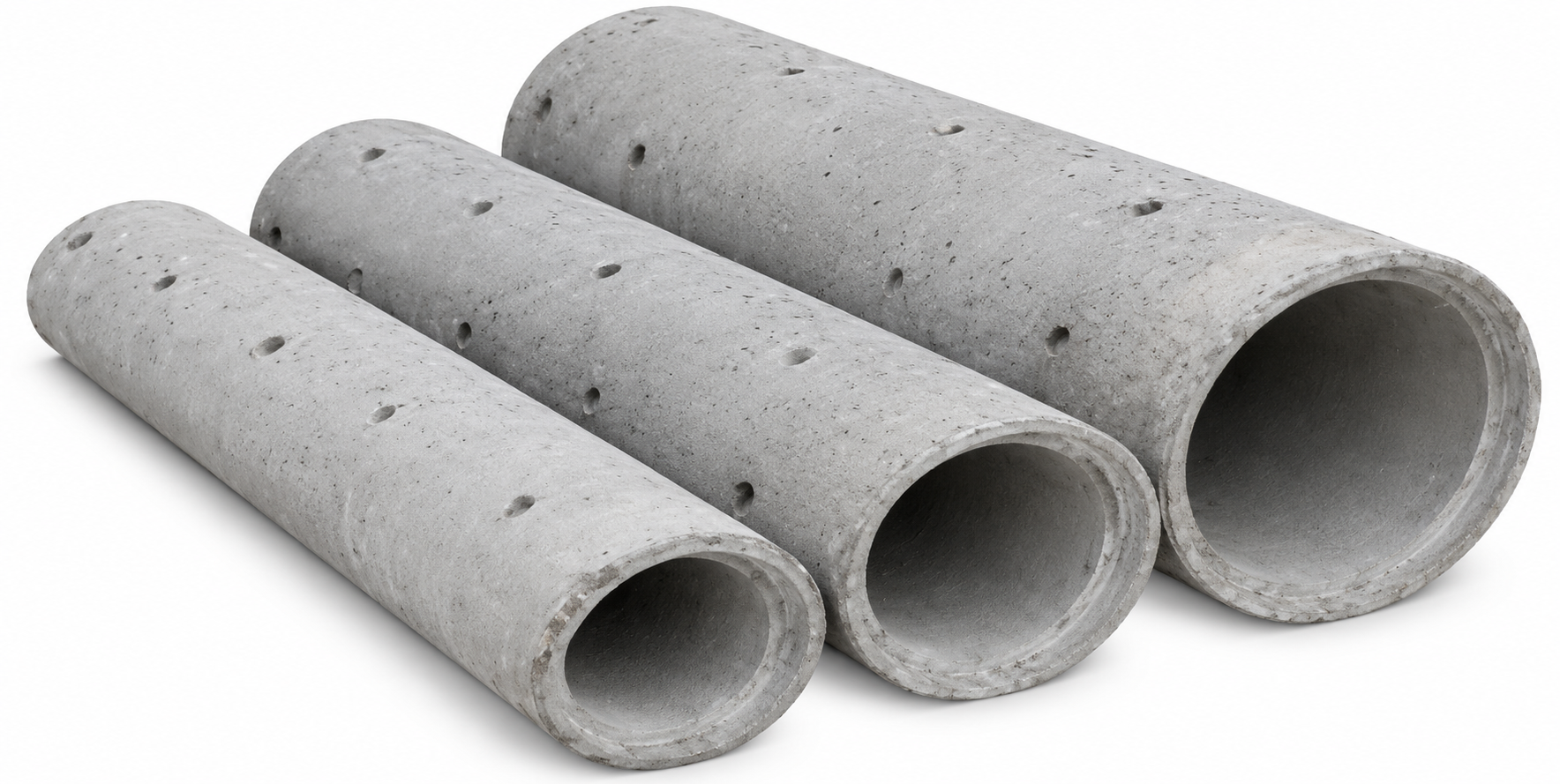 Tubos de Dreno em Concreto